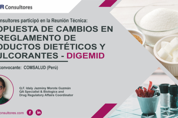 Reunion Tecnica Propuesta de Cambios en el Reglamento de Productos Dieteticos y Edulcorantes